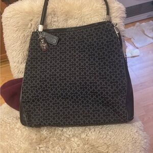 Coach Madison Phoebe signature op art bag